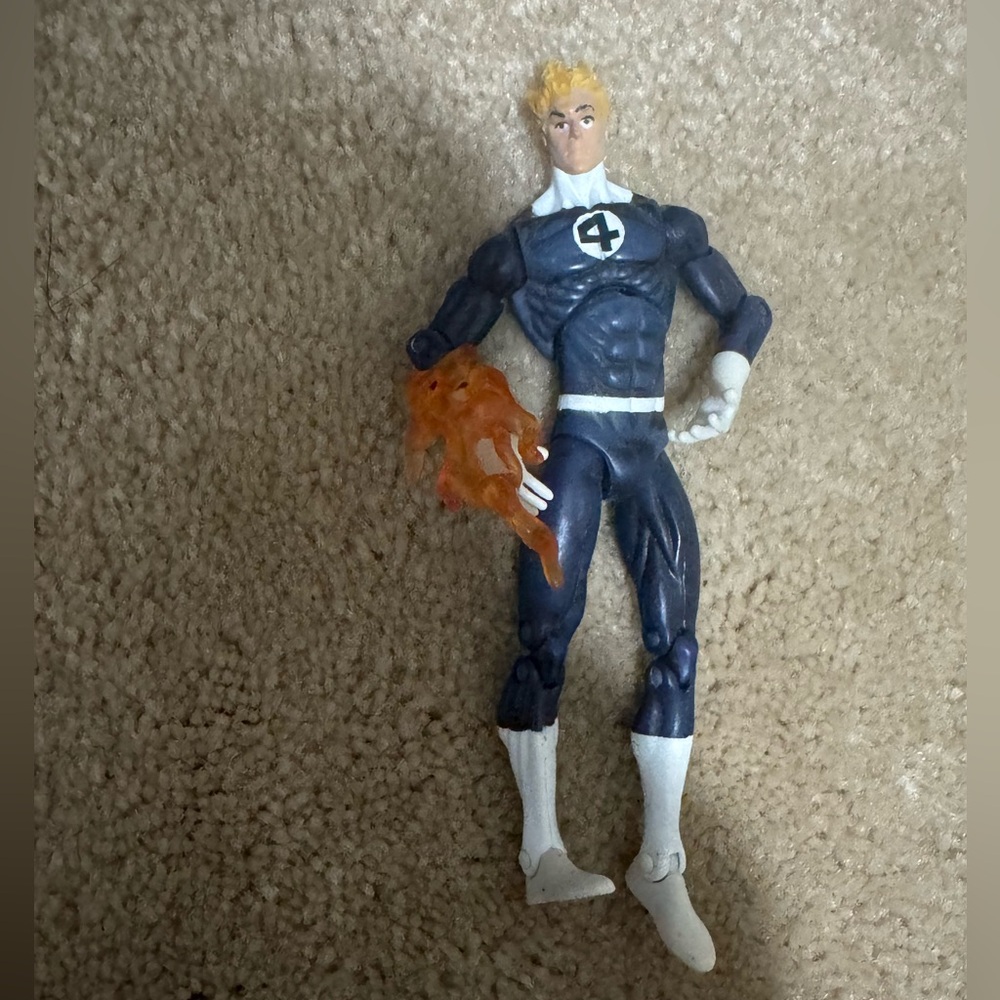 Human Torch Fantastic Four Marvel Universe Action Figure 3.75 Inches